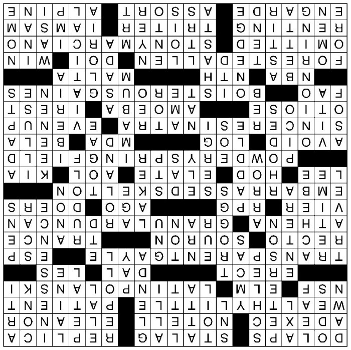 Crossword