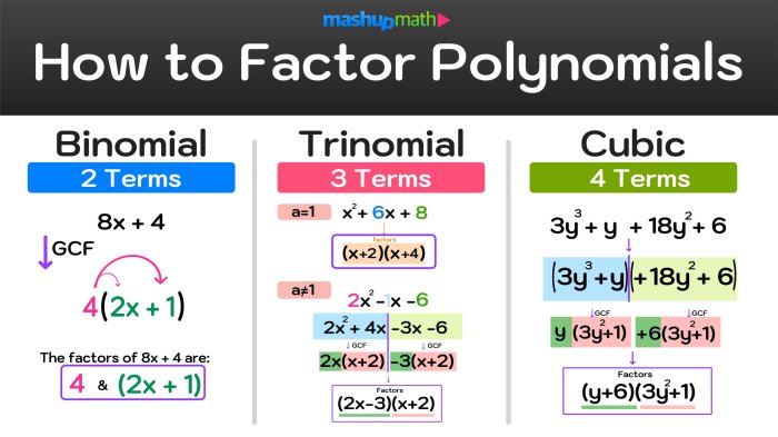 Factoring trinomials a 1 answer key