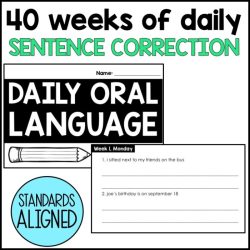 Daily oral language 5th grade