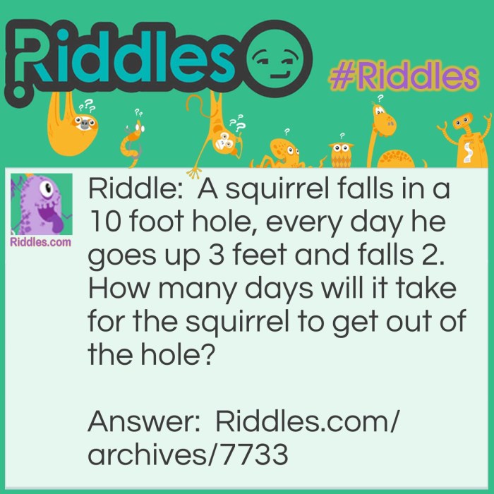 Riddles brain teasers tongue hole pole