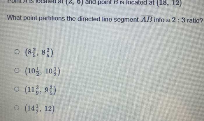 Coordinates ratio partitions pon segment directed ordered parentheses pairs