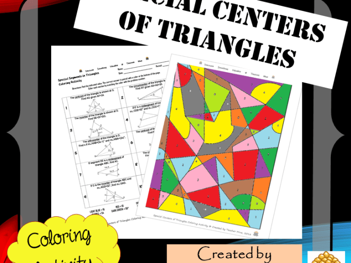 Congruent triangles coloring activity answers