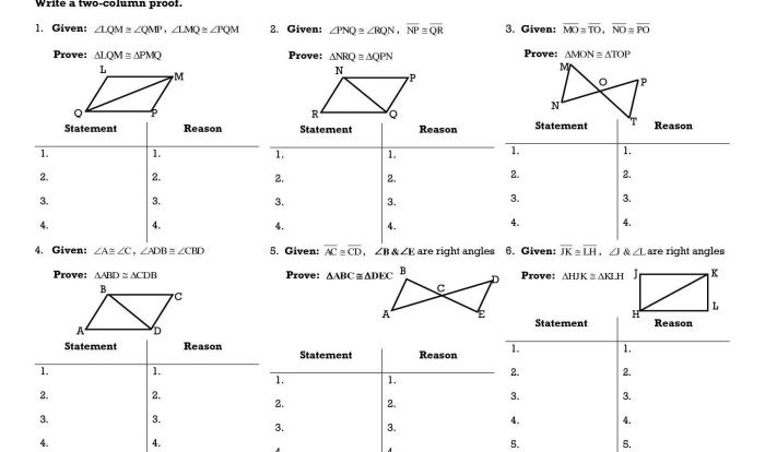 Congruent triangles coloring activity answers