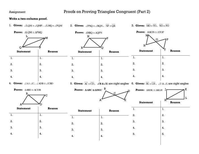 Congruent triangles coloring activity answers